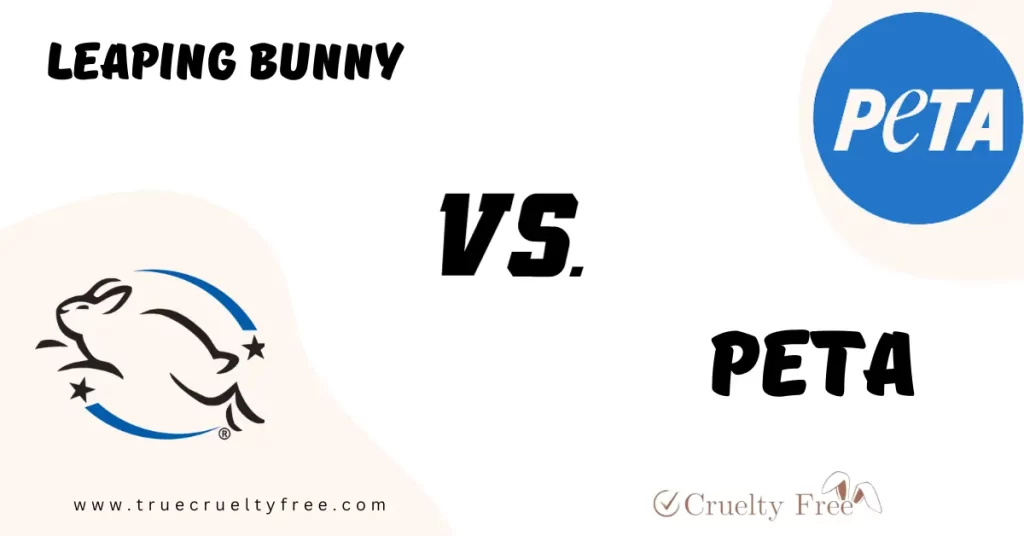 Leaping Bunny vs PETA